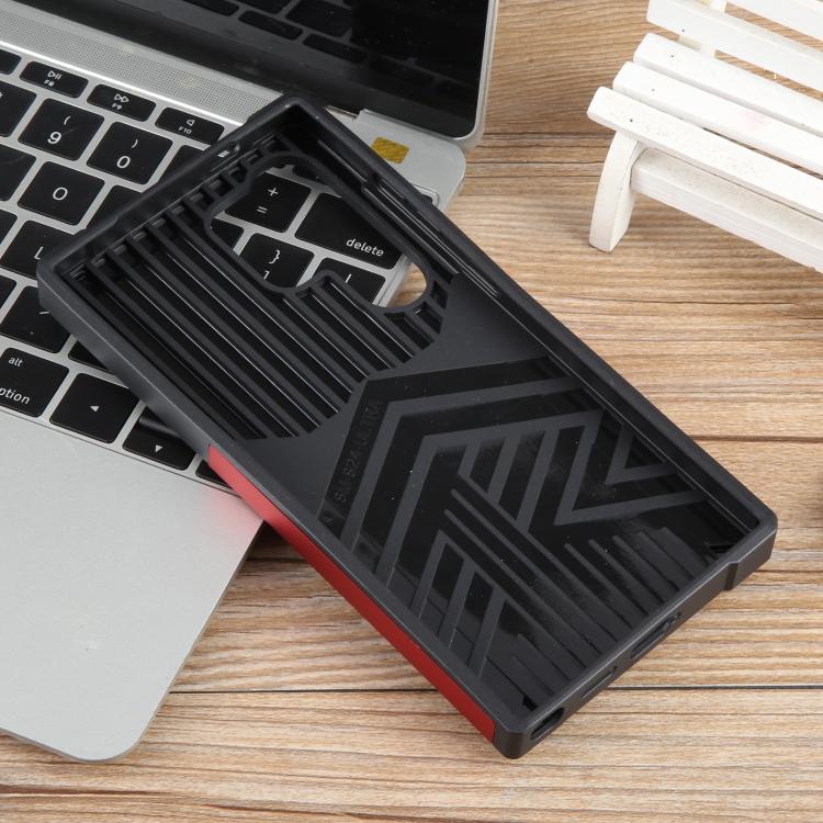 For Samsung Galaxy S25 Ultra 5G Camera Shield Card Slot PC+TPU Phone Case