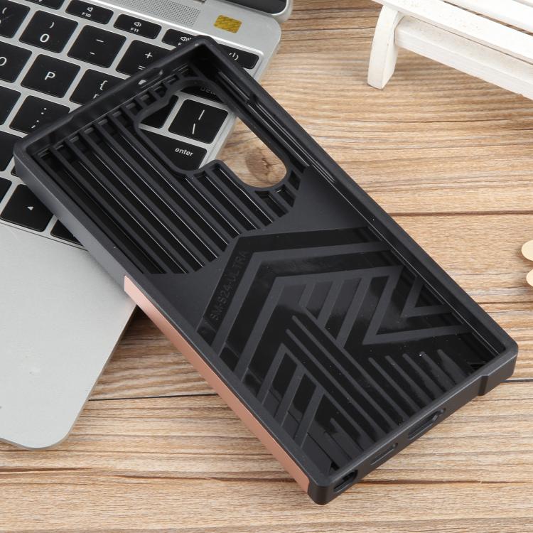 For Samsung Galaxy S25 Ultra 5G Camera Shield Card Slot PC+TPU Phone Case