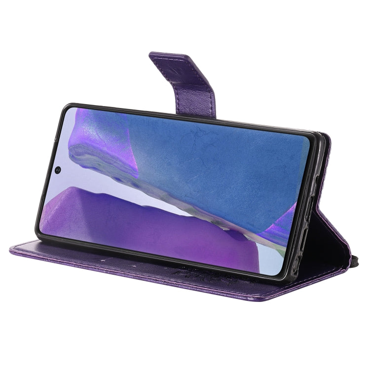 For Samsung Galaxy Note20 5G Sun Embossing Pattern Horizontal Flip Leather Case with Card Slot & Holder & Wallet & Lanyard