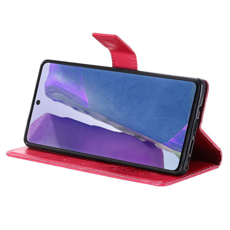 For Samsung Galaxy Note20 5G Sun Embossing Pattern Horizontal Flip Leather Case with Card Slot & Holder & Wallet & Lanyard