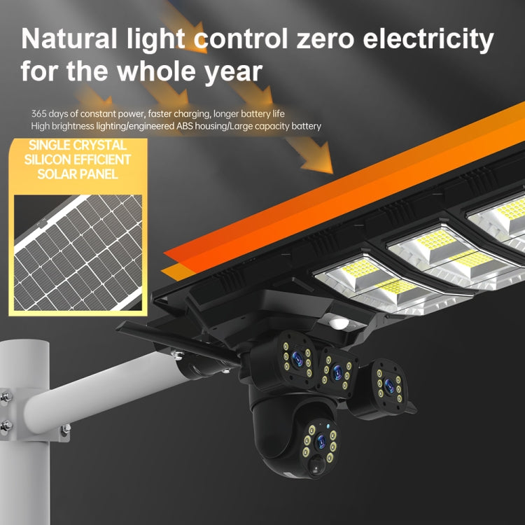 XA Series Solar WiFi Version Monitoring Street Light Outdoor HD Camera, Memory:No SD Card