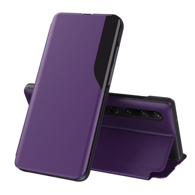 For Xiaomi Mi 10 / Mi 10 Pro Attraction Flip Holder Leather Phone Case