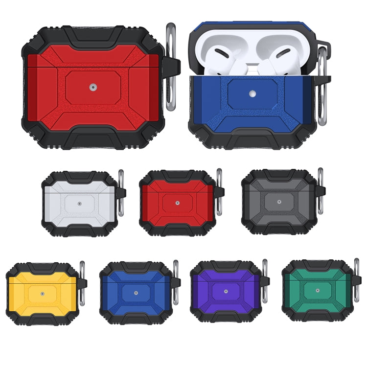 For AirPods 4 Battle Armor Four-corner Shockproof Earphone Protective Case