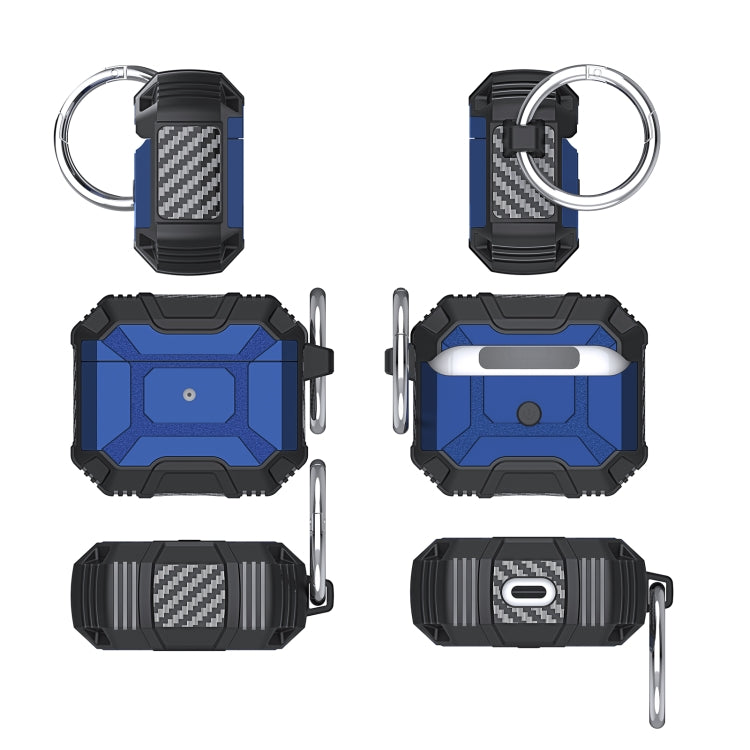 For AirPods 4 Battle Armor Four-corner Shockproof Earphone Protective Case