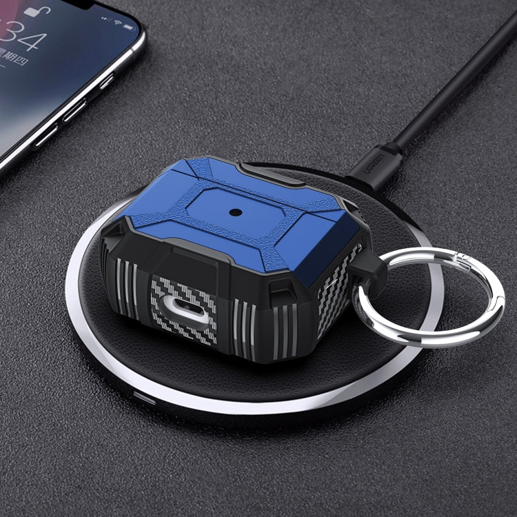For AirPods 4 Battle Armor Four-corner Shockproof Earphone Protective Case