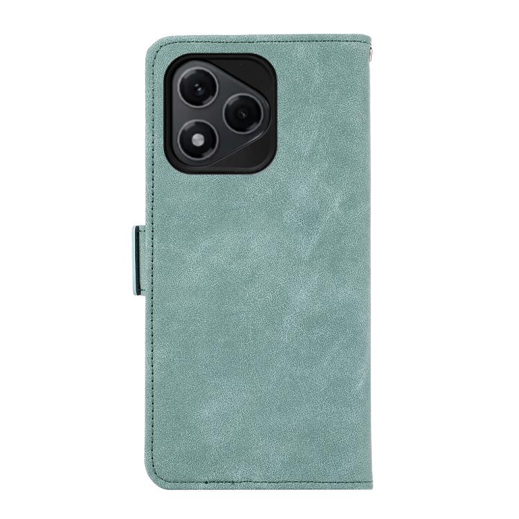 For Honor 400 Lite Global  ABEEL Frosted Magnetic RFID Leather Phone Case