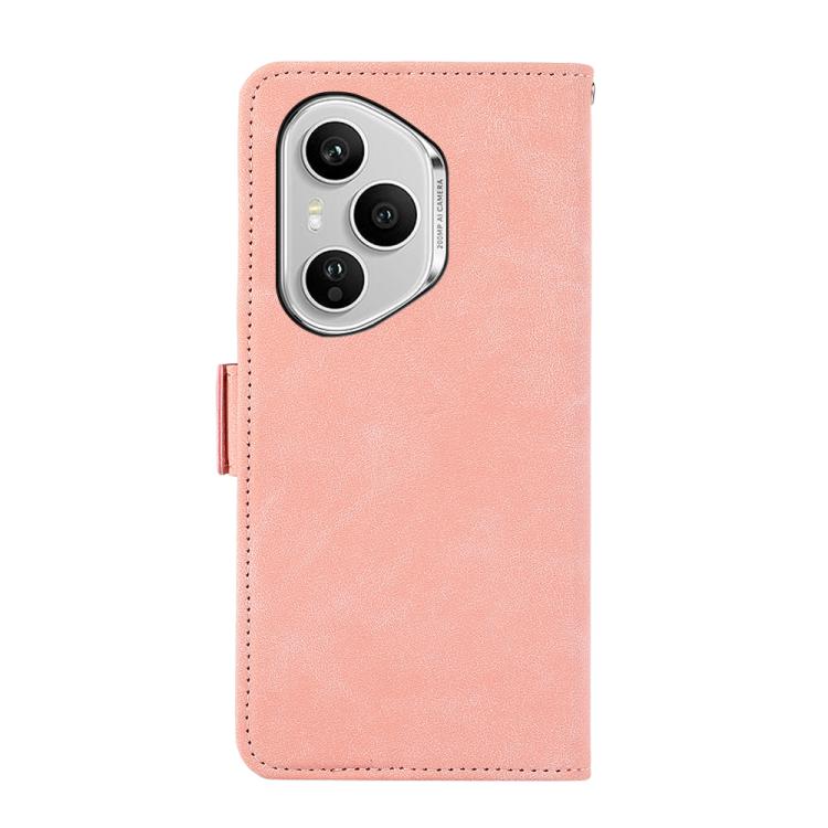 For Honor 400 Pro Global 160.8mm ABEEL Frosted Magnetic RFID Leather Phone Case