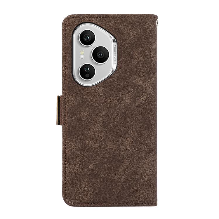 For Honor 400 Pro Global 160.8mm ABEEL Frosted Magnetic RFID Leather Phone Case