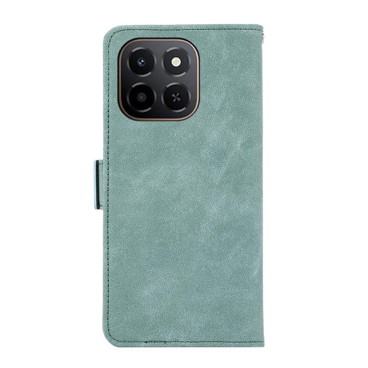 For Honor X6c 4G ABEEL Frosted Magnetic RFID Leather Phone Case