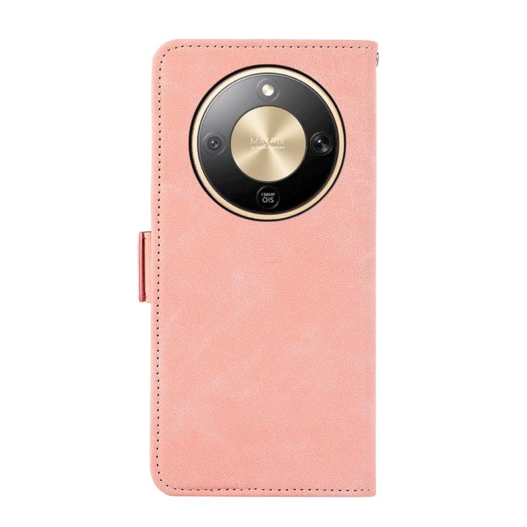 For Honor X9d 5G ABEEL Frosted Magnetic RFID Leather Phone Case