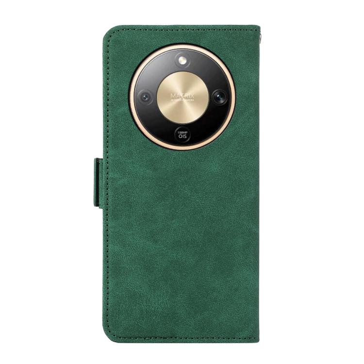 For Honor X9d 5G ABEEL Frosted Magnetic RFID Leather Phone Case