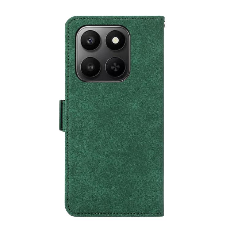 For Honor 400 Smart / X7d 5G Global ABEEL Frosted Magnetic RFID Leather Phone Case