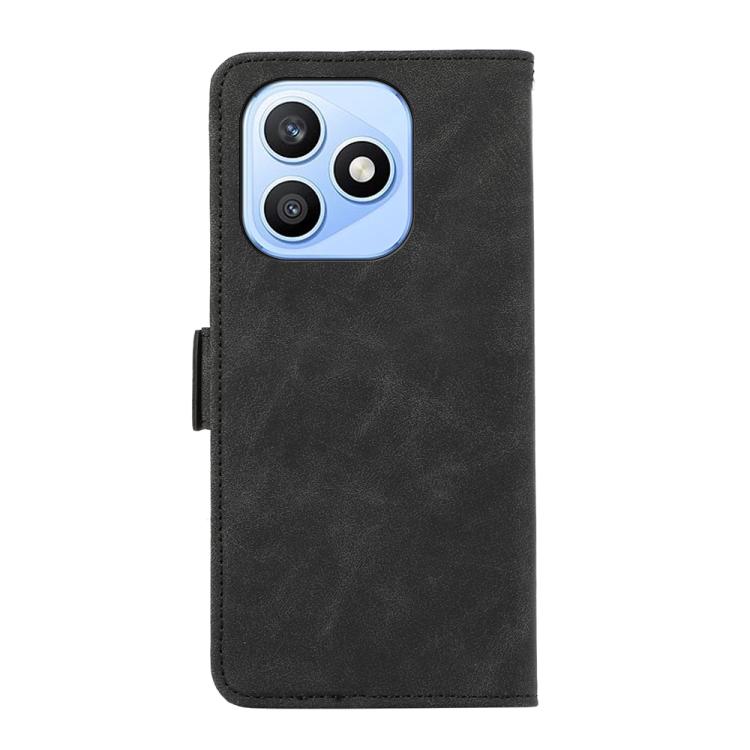 For Honor X8d 4G ABEEL Frosted Magnetic RFID Leather Phone Case