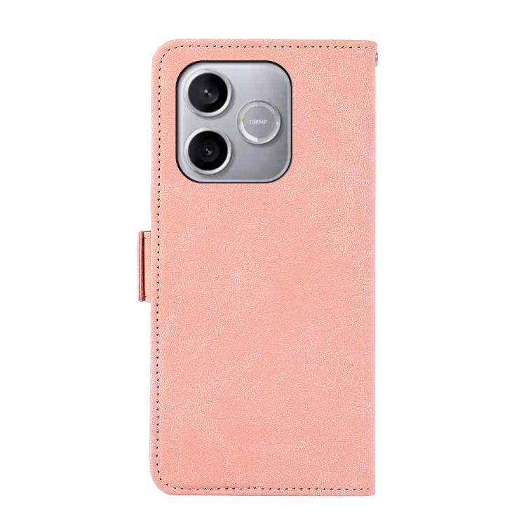 For Honor 600 Lite Global ABEEL Frosted Magnetic RFID Leather Phone Case