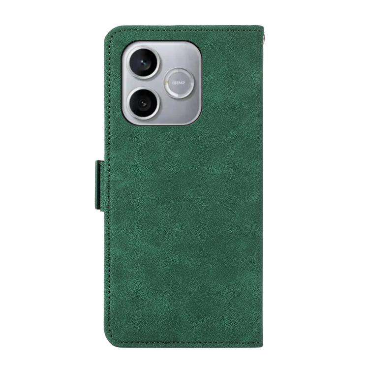 For Honor 600 Lite Global ABEEL Frosted Magnetic RFID Leather Phone Case