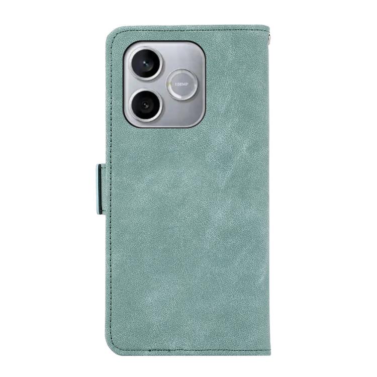 For Honor 600 Lite Global ABEEL Frosted Magnetic RFID Leather Phone Case