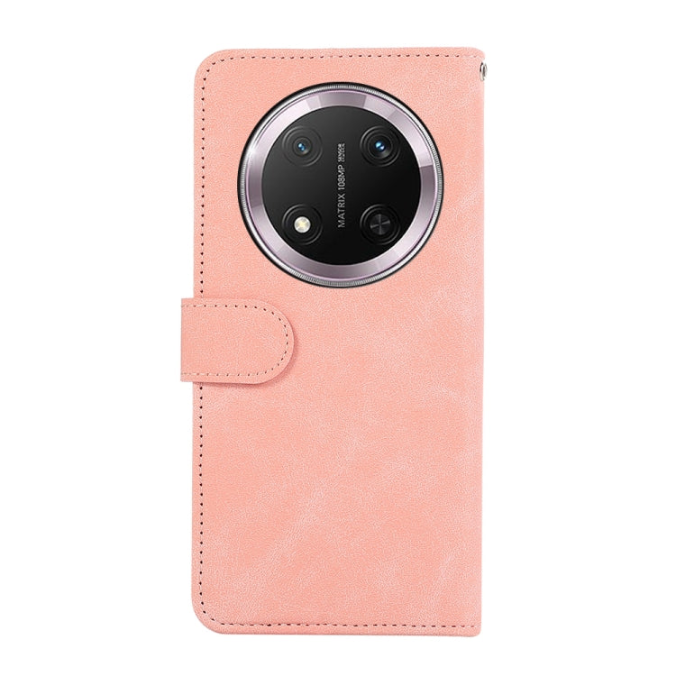 For Honor X9C 5G Global ABEEL Color Block Magnetic RFID Leather Phone Case