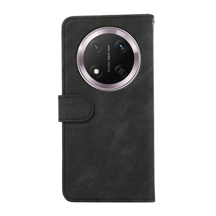 For Honor X9C 5G Global ABEEL Color Block Magnetic RFID Leather Phone Case