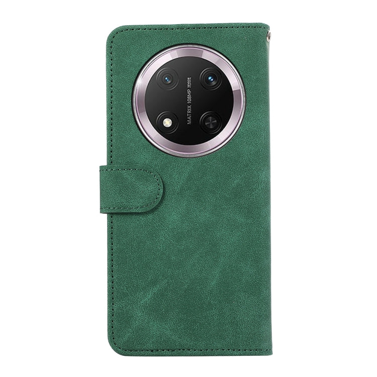 For Honor X9C 5G Global ABEEL Color Block Magnetic RFID Leather Phone Case