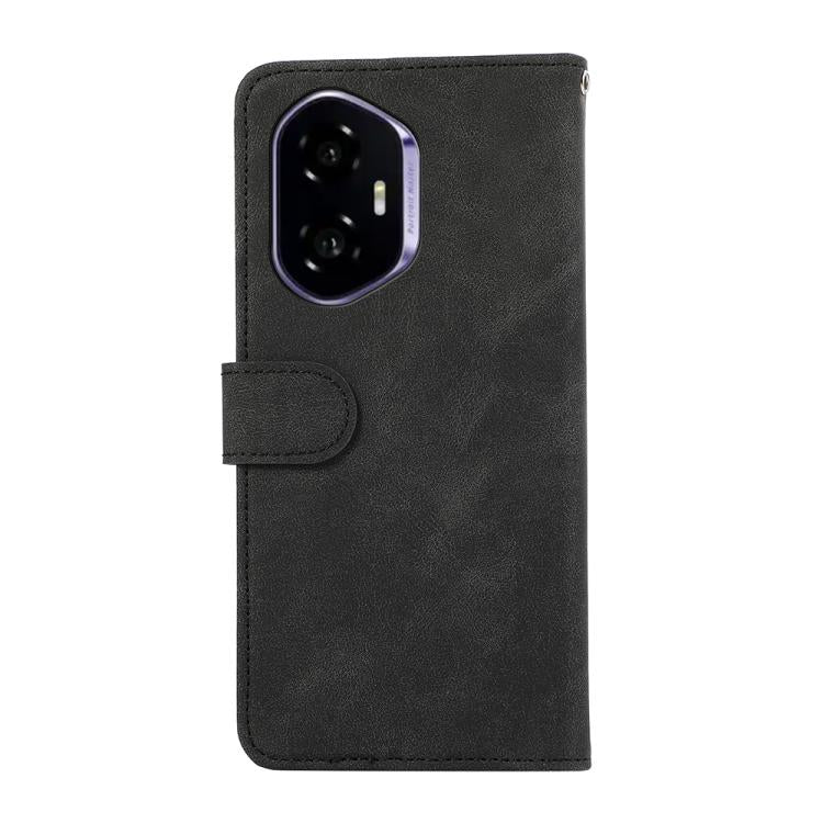 For Honor 400 Global 156.5mm ABEEL Color Block Magnetic RFID Leather Phone Case