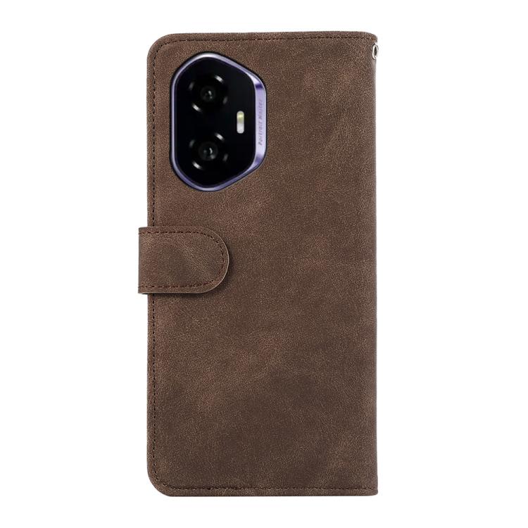 For Honor 400 Global 156.5mm ABEEL Color Block Magnetic RFID Leather Phone Case