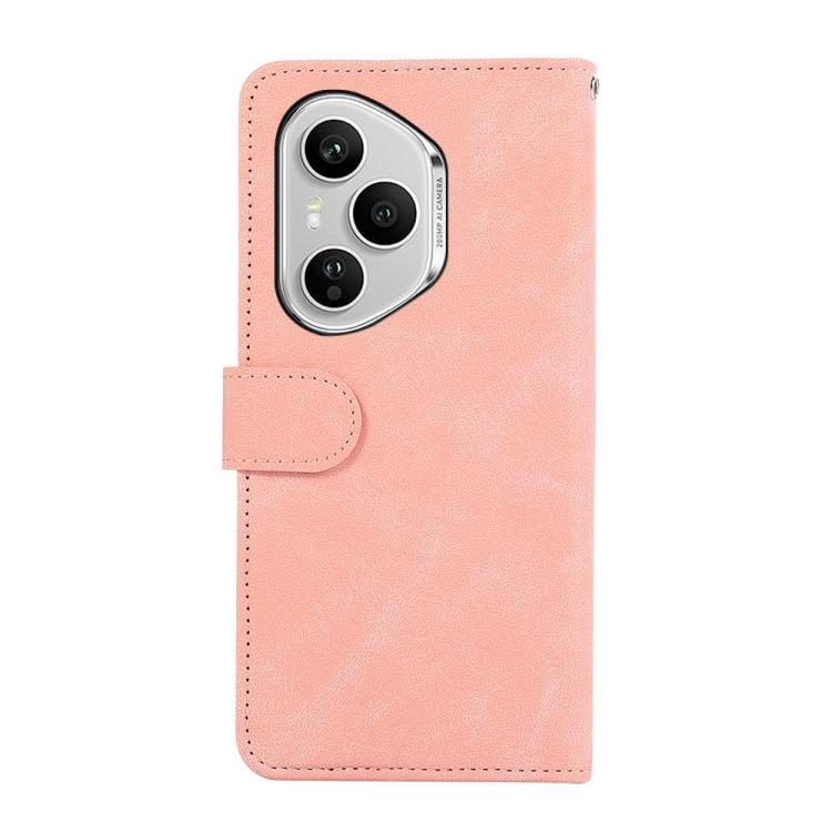 For Honor 400 Pro Global 160.8mm ABEEL Color Block Magnetic RFID Leather Phone Case