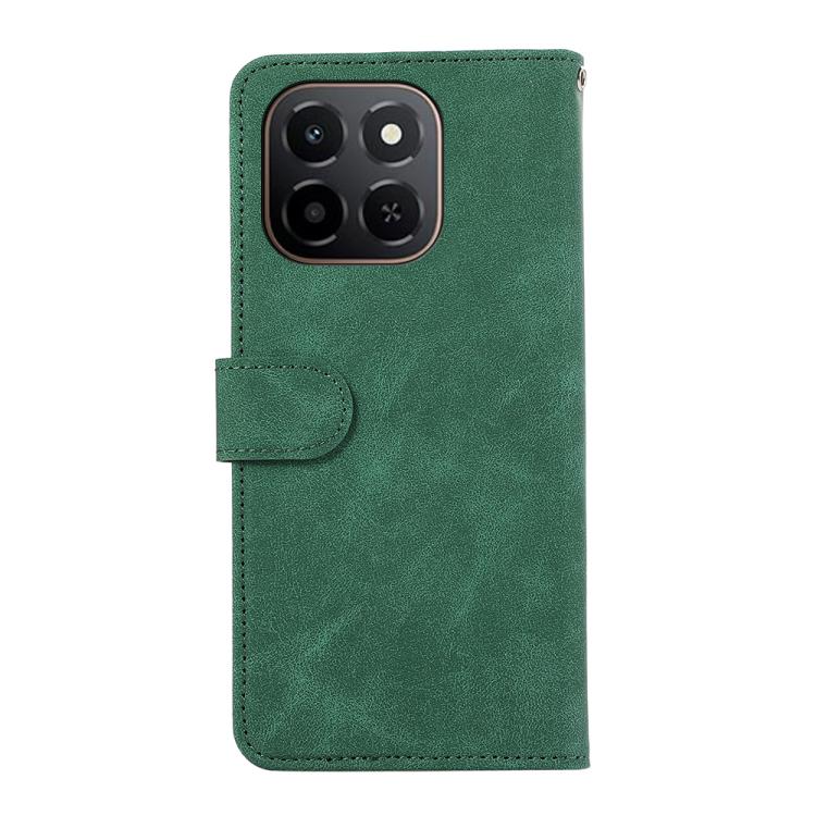 For Honor X6c 4G ABEEL Color Block Magnetic RFID Leather Phone Case
