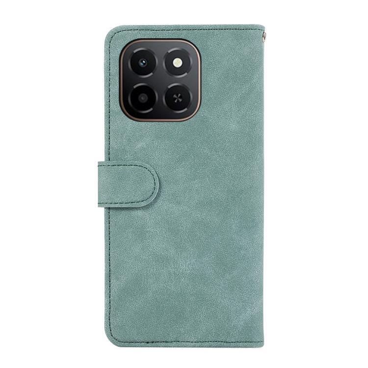 For Honor X6c 4G ABEEL Color Block Magnetic RFID Leather Phone Case