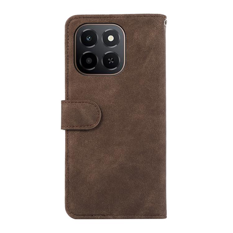 For Honor X6c 4G ABEEL Color Block Magnetic RFID Leather Phone Case