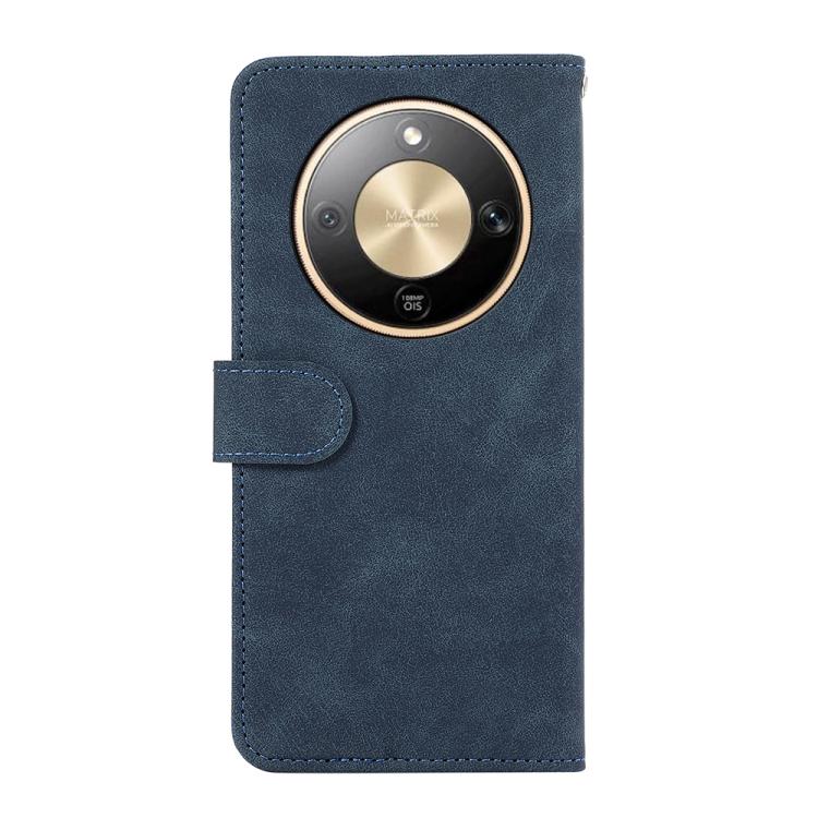 For Honor X9d 5G ABEEL Color Block Magnetic RFID Leather Phone Case