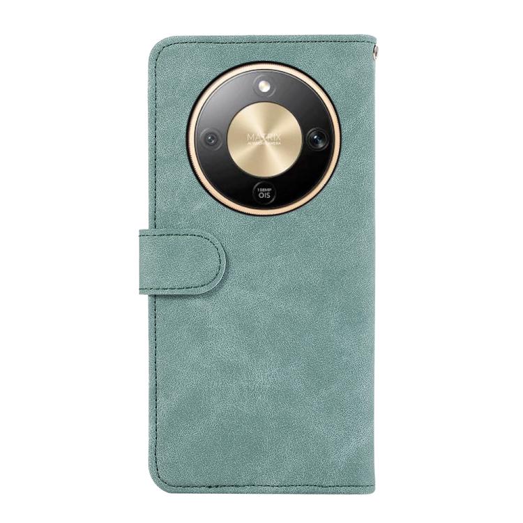 For Honor X9d 5G ABEEL Color Block Magnetic RFID Leather Phone Case