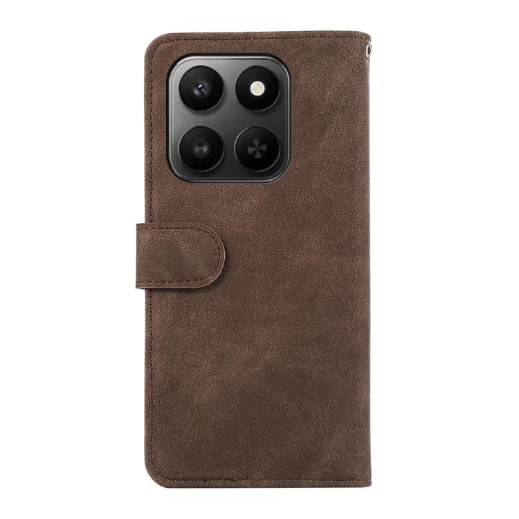 For Honor 400 Smart / X7d 5G Global ABEEL Color Block Magnetic RFID Leather Phone Case