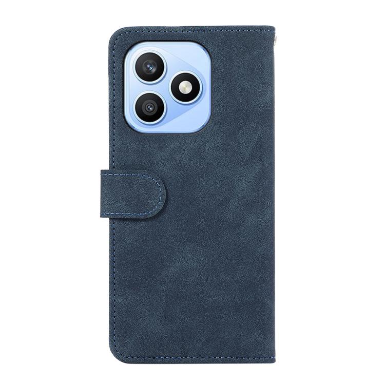 For Honor X8d 4G ABEEL Color Block Magnetic RFID Leather Phone Case