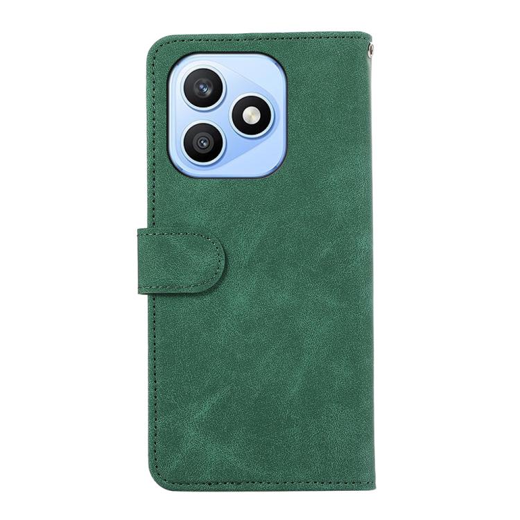 For Honor X8d 4G ABEEL Color Block Magnetic RFID Leather Phone Case