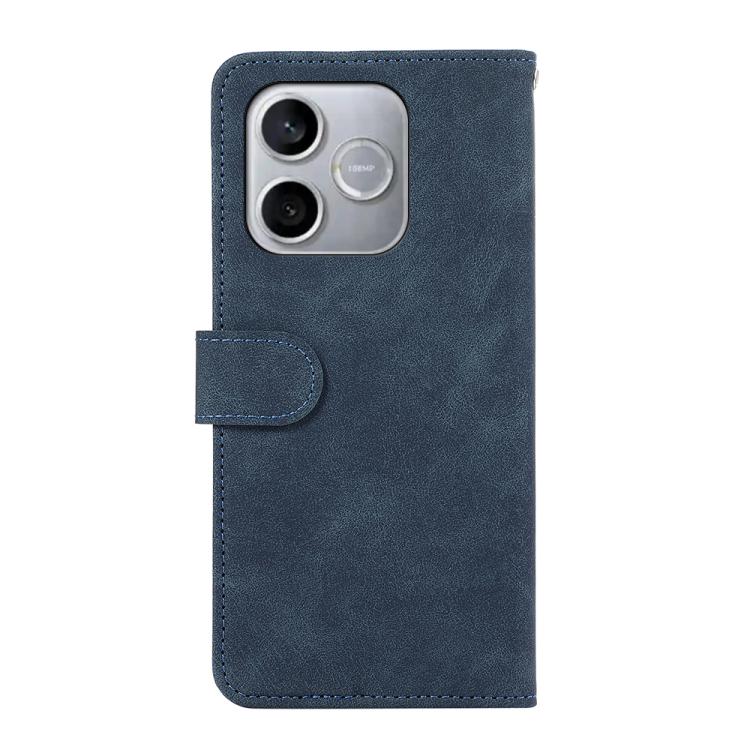 For Honor 600 Lite Global ABEEL Color Block Magnetic RFID Leather Phone Case