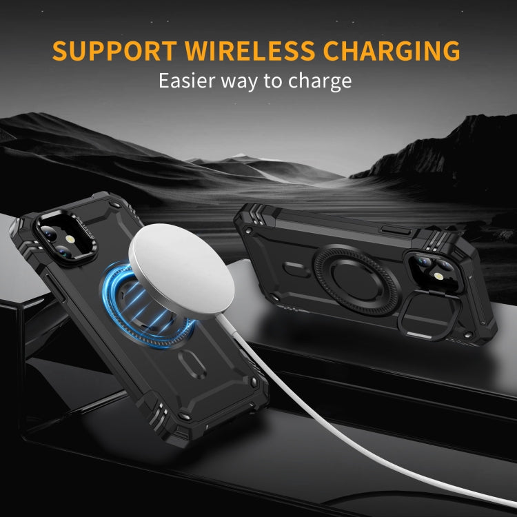 For iPhone 11 Lens Holder MagSafe Phone Case
