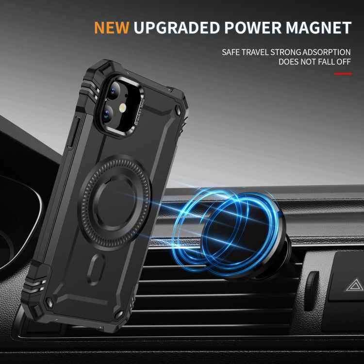 For iPhone 11 Lens Holder MagSafe Phone Case