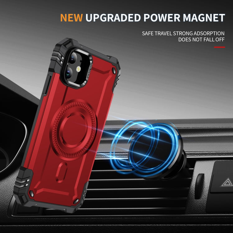 For iPhone 11 Lens Holder MagSafe Phone Case