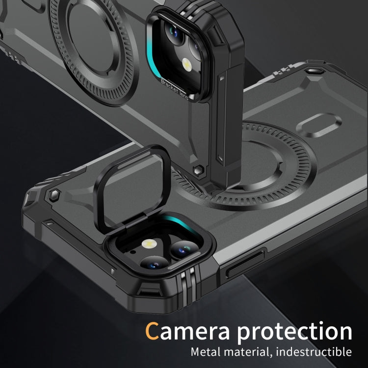 For iPhone 11 Lens Holder MagSafe Phone Case