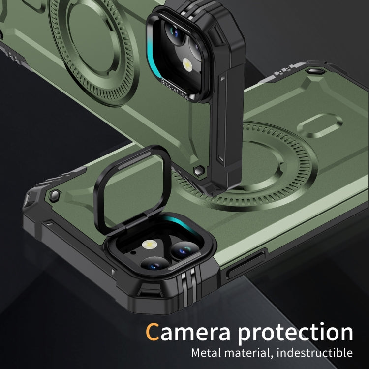 For iPhone 11 Lens Holder MagSafe Phone Case