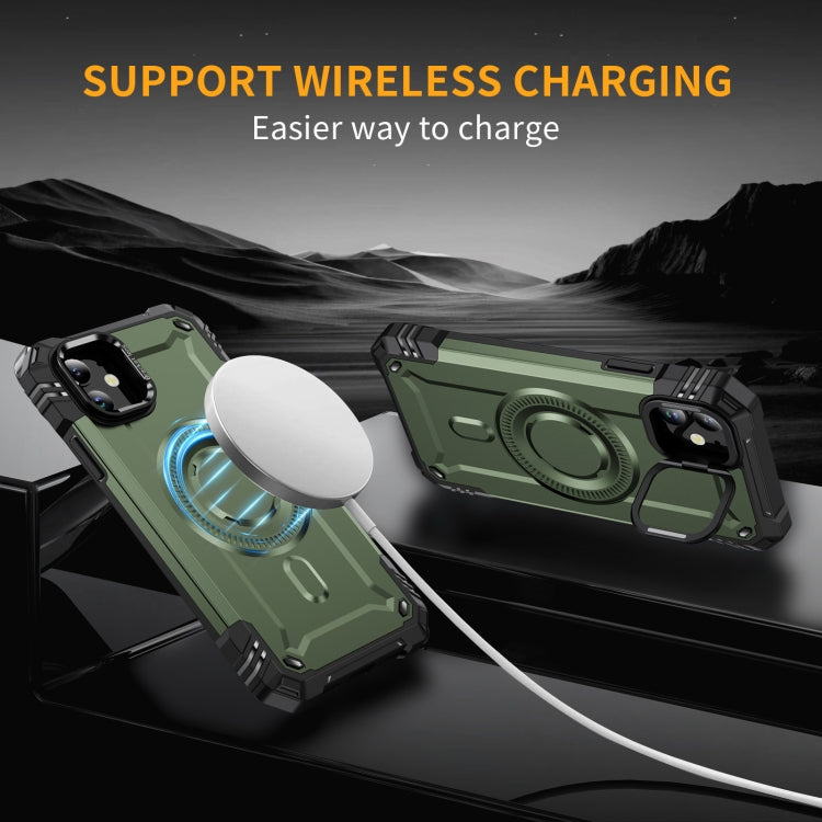 For iPhone 11 Lens Holder MagSafe Phone Case