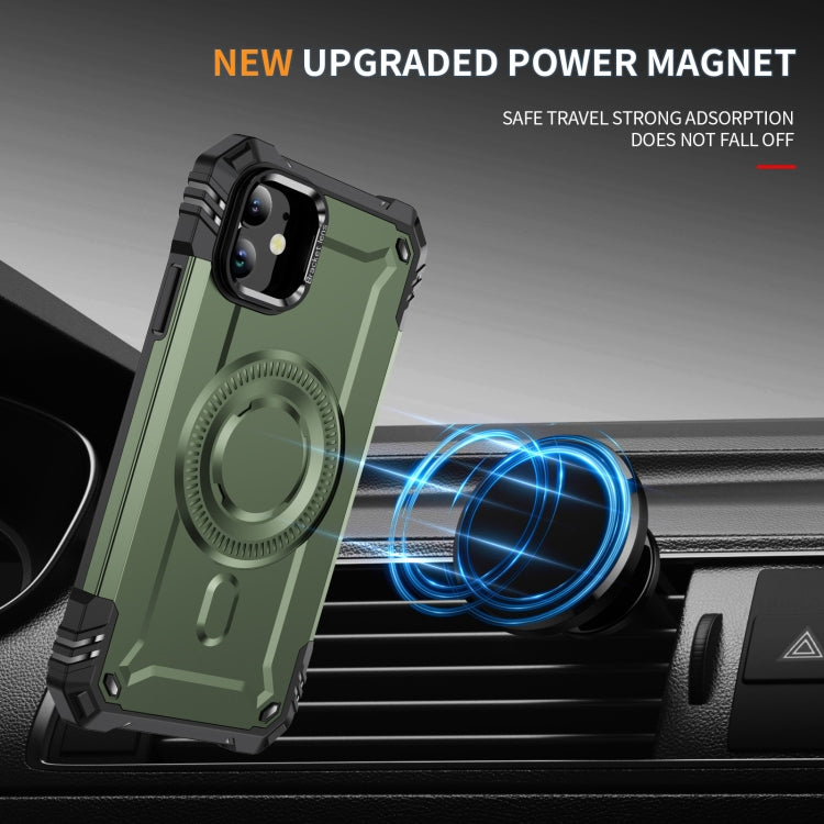 For iPhone 11 Lens Holder MagSafe Phone Case