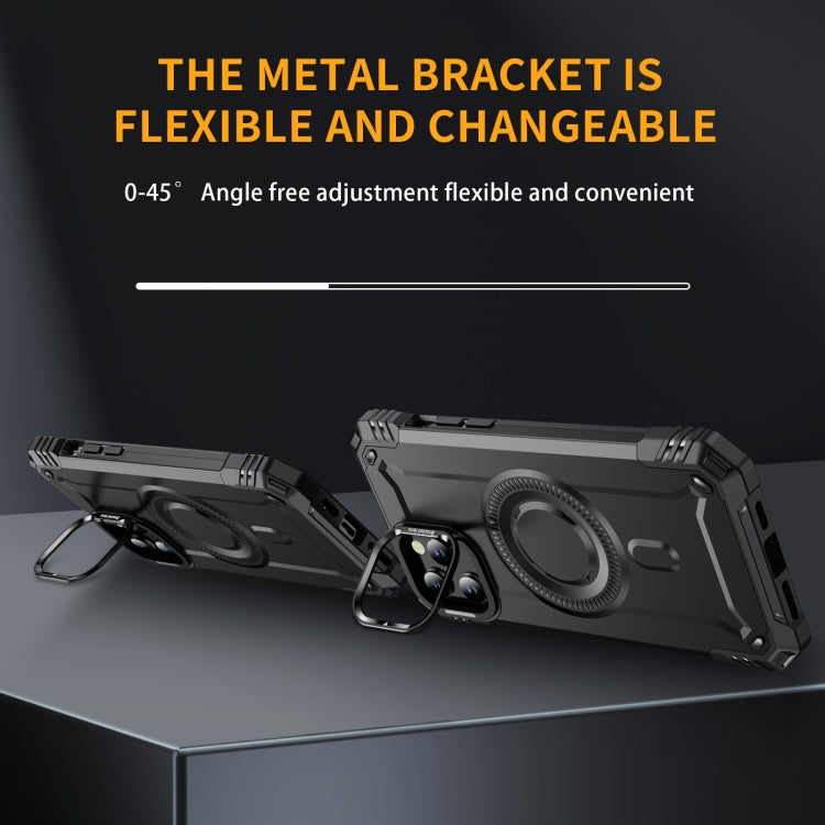For iPhone 12 Pro Max Lens Holder MagSafe Phone Case