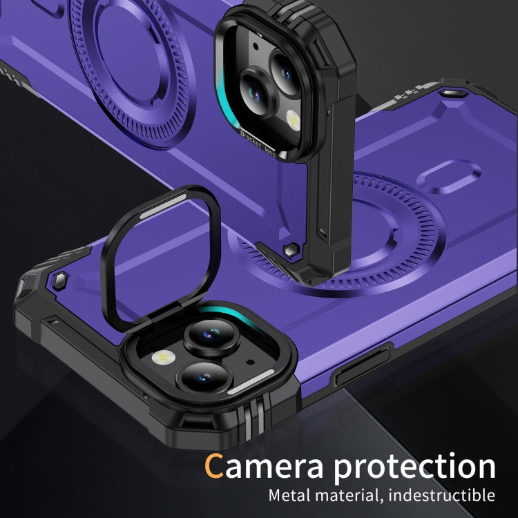 For iPhone 14 Plus Lens Holder MagSafe Phone Case