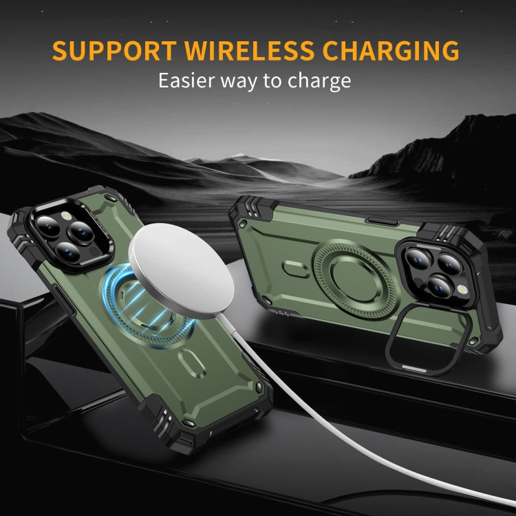 For iPhone 14 Pro Lens Holder MagSafe Phone Case