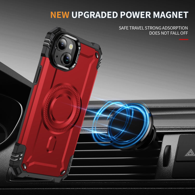 For iPhone 15 Plus Lens Holder MagSafe Phone Case