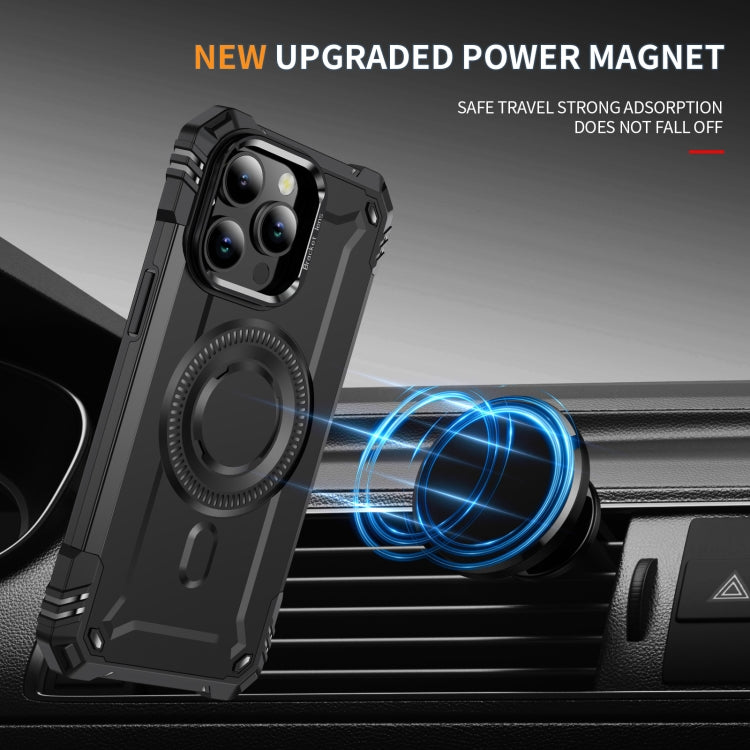 For iPhone 15 Pro Lens Holder MagSafe Phone Case