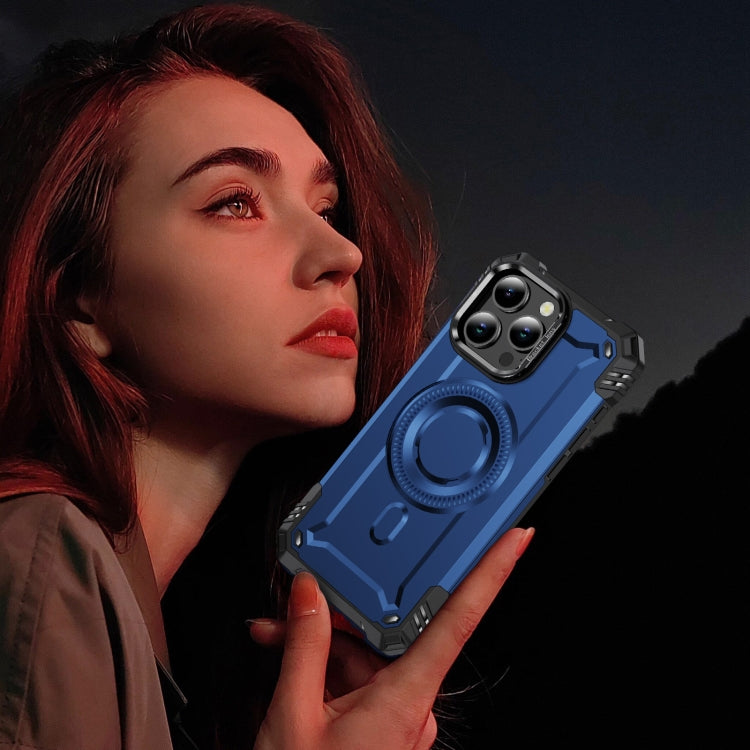 For iPhone 15 Pro Lens Holder MagSafe Phone Case
