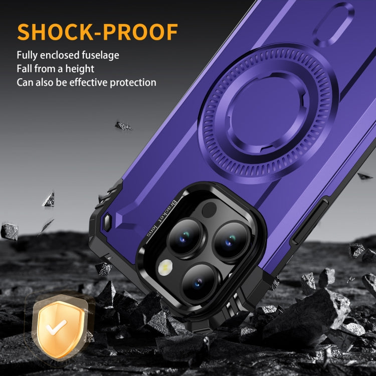 For iPhone 15 Pro Lens Holder MagSafe Phone Case