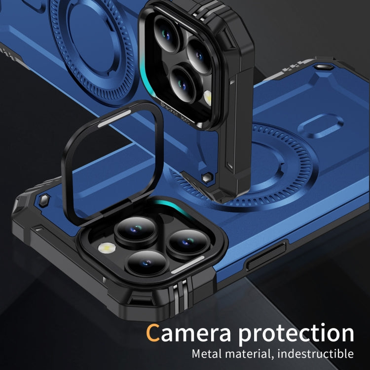 For iPhone 15 Pro Max Lens Holder MagSafe Phone Case